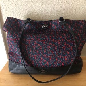 Coach Ranch Floral Tote